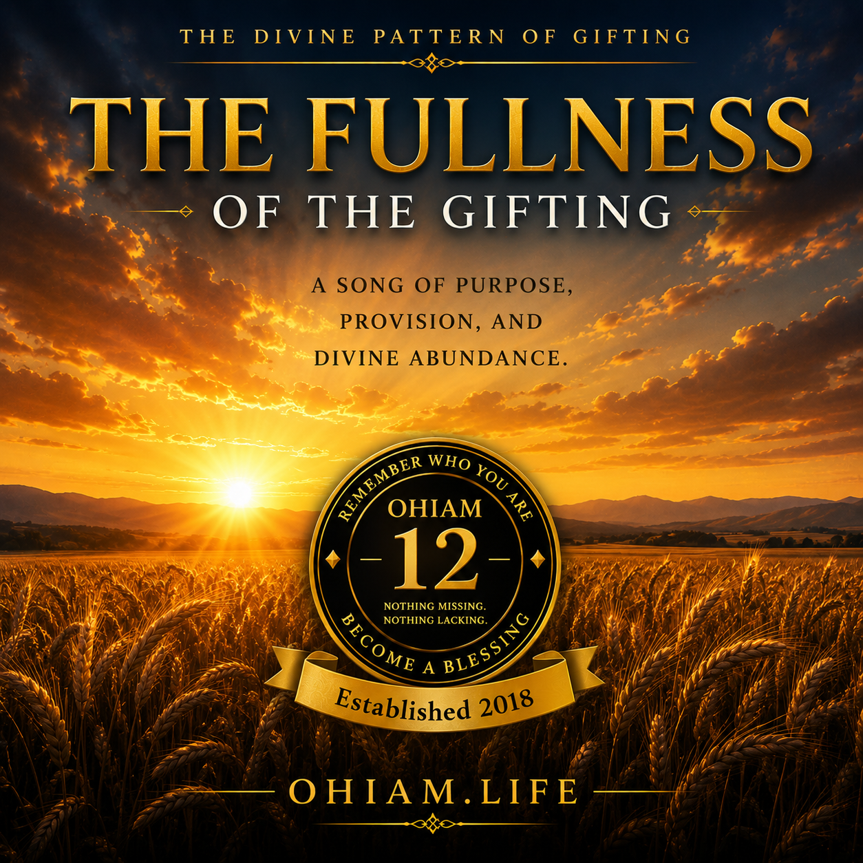 The Fullness of the Gifting — official song cover